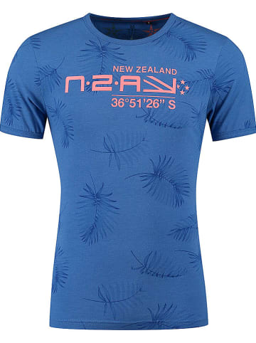 NEW ZEALAND AUCKLAND Shirt "Hawkins" in Blau