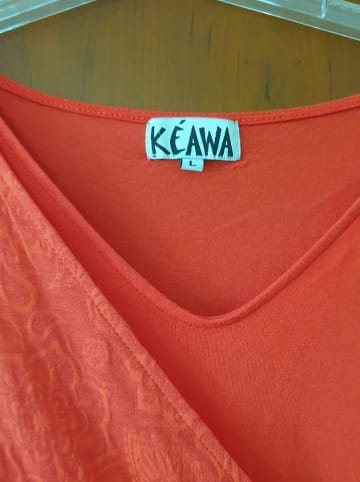 KÉAWA Kleid in Koralle