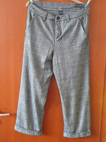Herrlicher Hose "Painter" - Loose fit - in Schwarz/ Weiß