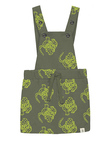 Smitten Organic Latzkleid in Grün