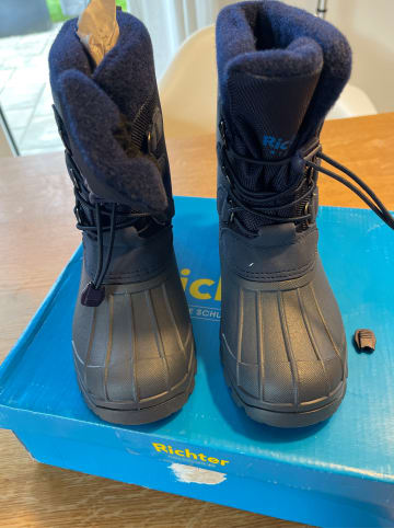 Richter Shoes Winterstiefel in Dunkelblau