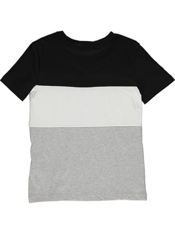 CALVIN KLEIN JEANS Shirt in Grau/ Schwarz/ Weiß