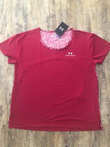 Under Armour Funktionsshirt in Bordeaux/ Bunt