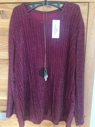 Curvy Lady Longsleeve in Bordeaux