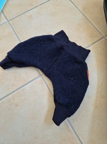 LiVi Woll-Babyhose "Schurwolle Marine" in Dunkelblau