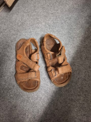 Naturino Leder-Sandalen in Hellbraun