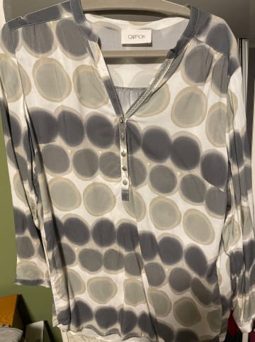 CARTOON Bluse in Creme/ Bunt
