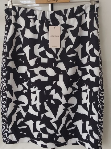 Alba Moda Rock in Schwarz, Weiß