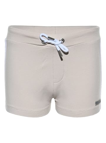 Blue Effect Sweatshorts in Beige