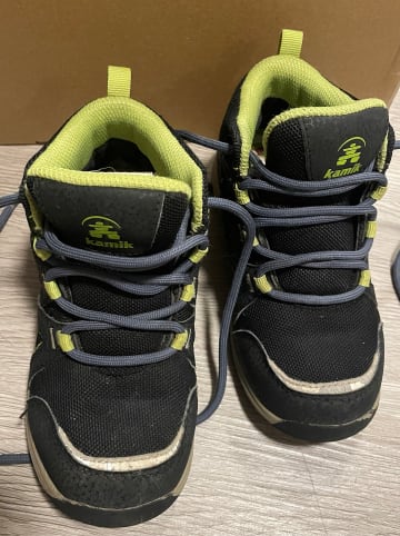 Kamik Boots "Blitz" in Schwarz/ Gelb