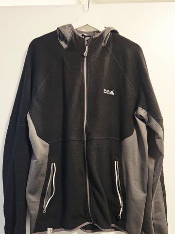 Regatta Fleecejacke "Kinver" in Schwarz/ Grau