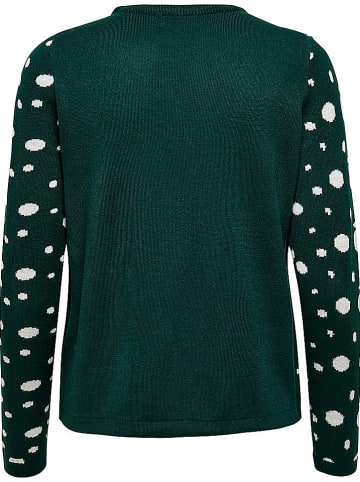 ONLY Pullover "X-Mas Bell" in Grün