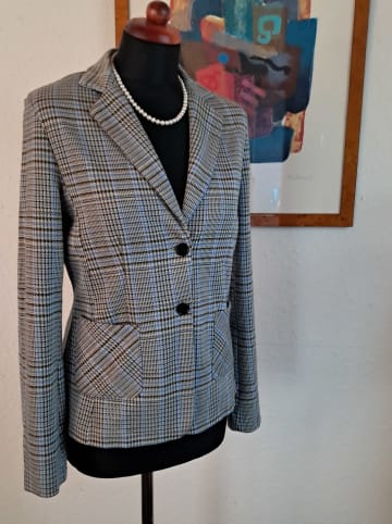 More & More Blazer in Hellblau/ Schwarz