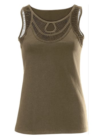 Heine Top in Khaki
