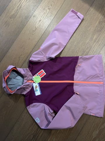 Trollkids Funktionsjacke "Gjende" in Rosa/ Bordeaux