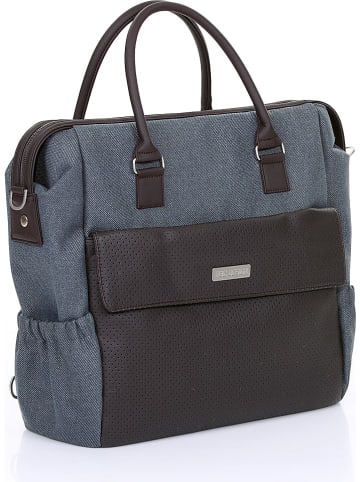 ABC-Design Wickeltasche "Jetset" in Grau - (B)44 x (H)40,5 x (T)15 cm