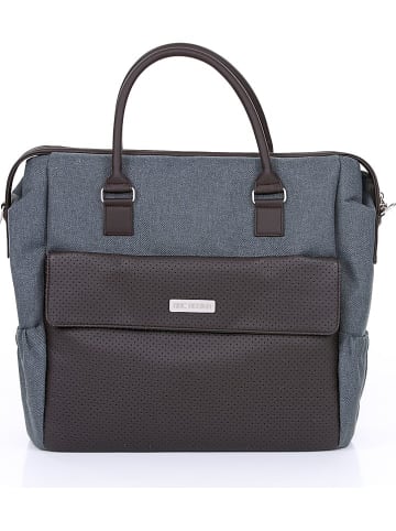 ABC-Design Wickeltasche "Jetset" in Grau - (B)44 x (H)40,5 x (T)15 cm