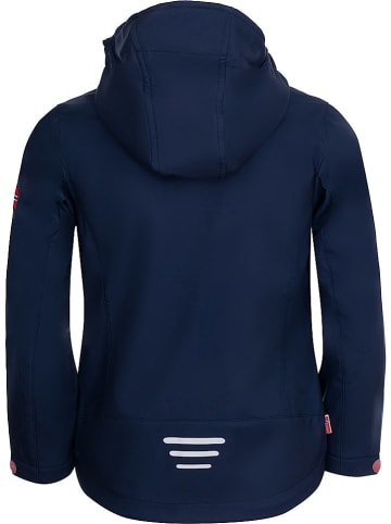 Trollkids Softshelljacke " Oslofjord" in Dunkelblau