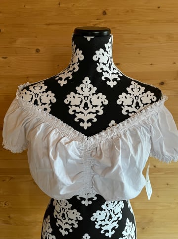 Edelnice Dirndlbluse  in Weiß