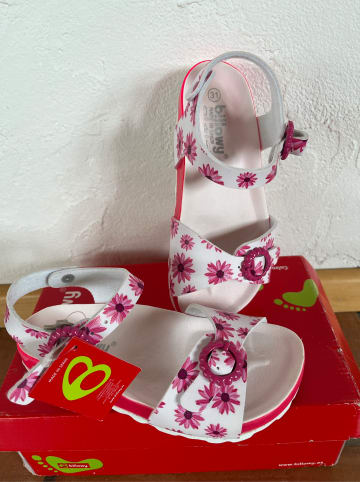 billowy Sandalen in Rosa