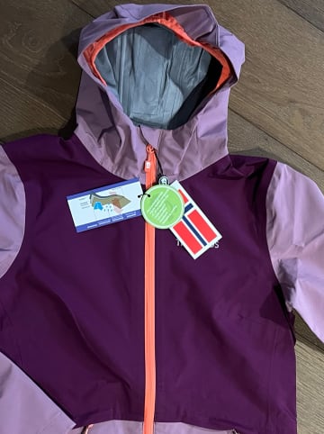 Trollkids Funktionsjacke "Gjende" in Rosa/ Bordeaux