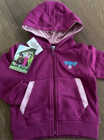 Isartrachten Sweatjacke in Violett