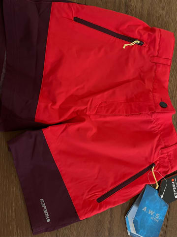 Icepeak Funktionsshorts "Kamas" in Rot/ Bordeaux