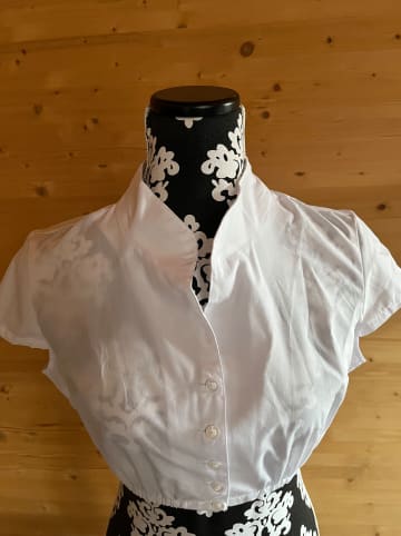Alpenfee Dirndlbluse "Hilde" in Weiß