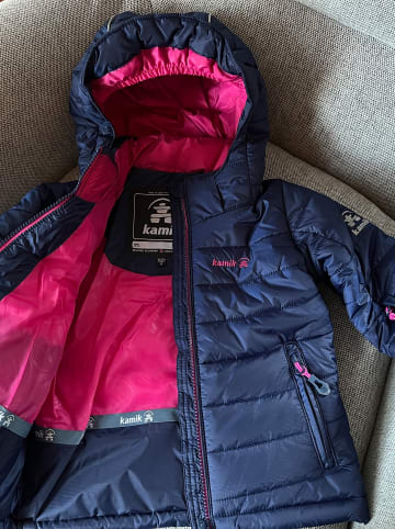 Kamik Ski-/ Snowboardjacke in Dunkelblau/ Pink