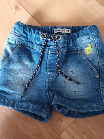 Bondi Jeansshorts "Palmenallover" in Blau