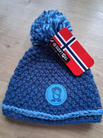 Trollkids Mütze "Hemsedal" in Blau