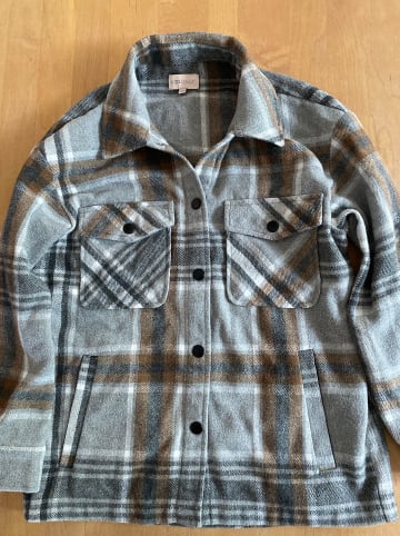 KIDS ONLY Hemdjacke "Ellene" in Grau