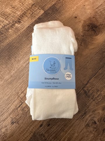 Sterntaler 2er-Set: Strumpfhosen in Creme