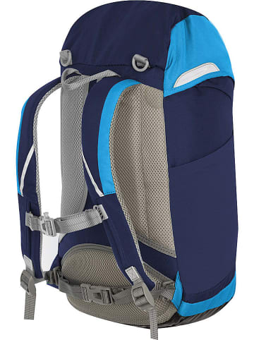 Trollkids Rucksack "Fjell S" in Dunkelblau/ Hellblau - (B)23 x (H)36 x (T)14 cm