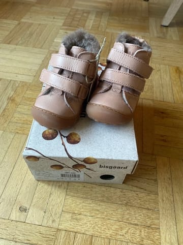 bisgaard Leder-Lauflernschuhe in Rosa