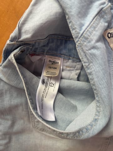 OshKosh Jeanslatzkleid in Hellblau
