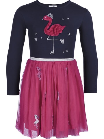 happy girls by Eisend Kleid in Dunkelblau/ Pink