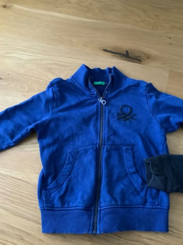 Benetton Sweatjacke in Blau