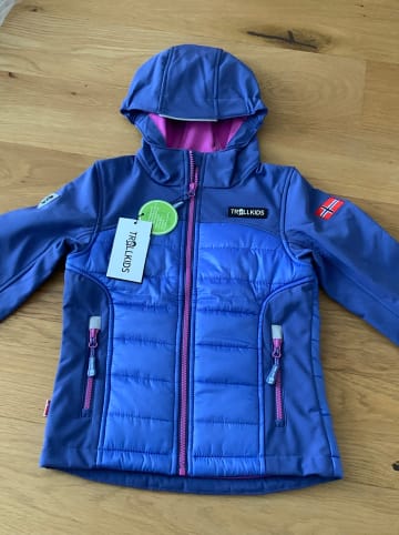 Trollkids Übergangsjacke "Lysefjord" in Lila
