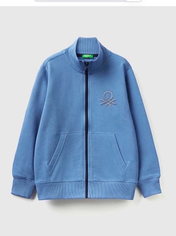 Benetton Sweatjacke in Hellblau