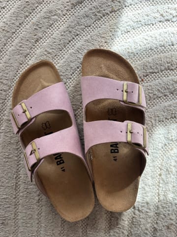 BACKSUN Pantoletten "Bali" in Rosa