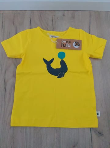 ONNOLULU Shirt "Elton Seal" in Gelb