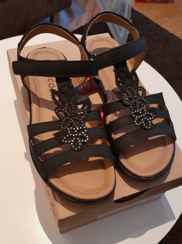 Ricosta Sandalen "Amira" in Schwarz