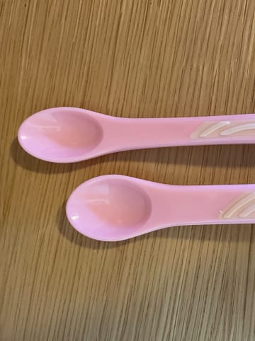Twistshake 2er-Set: Esslernlöffel in Rosa