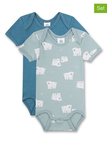 Sanetta 2er-Set: Bodys in Blau