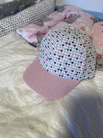 Sterntaler Basecap Herzchen in weiß