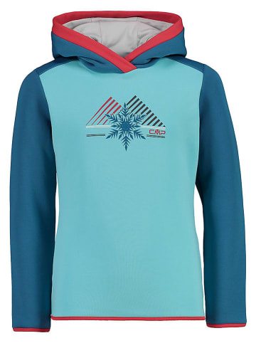 cmp Fleecepullover in Türkis/ Blau