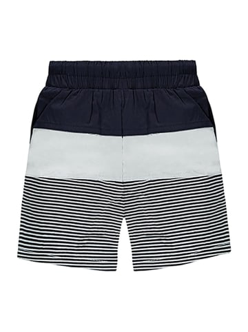Steiff Badeshorts in Dunkelblau/ Weiß