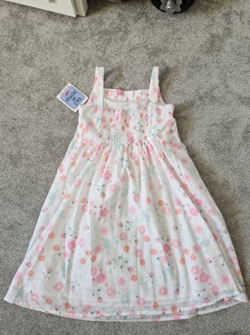 Salt and Pepper Schönes Sommerkleid in Creme mit Blumen