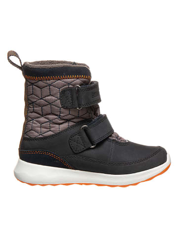 Bundgaard Leder-Boots "Desi" in Dunkelblau